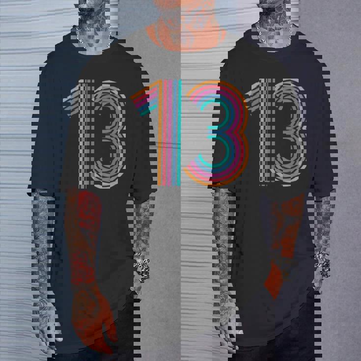 ナンバー13 13周年 男の子 女の子 13歳の誕生日 Tシャツ 彼への贈り物