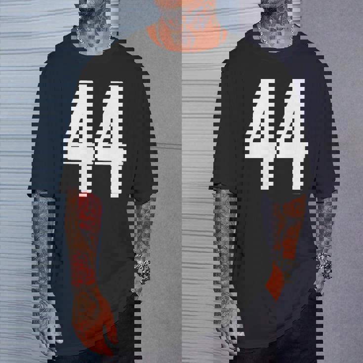 ナンバー44インチホワイトポケットスタイルバージョン。 Tシャツ 彼への贈り物