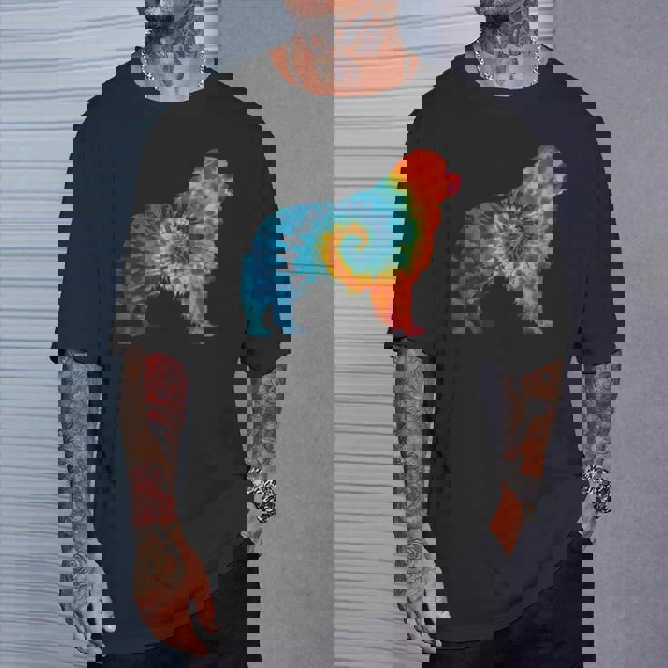 ニューファンドランド犬のレトロなデザイン Tシャツ 彼への贈り物