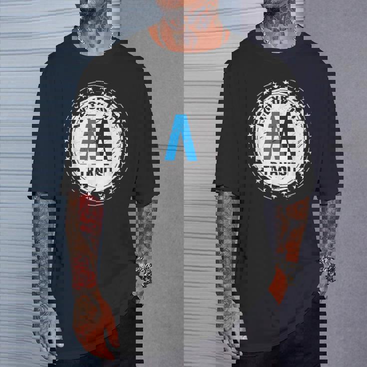 ニューヨークシティ トランジット 地下鉄 列車 レトロ Nyc 地下鉄 Tシャツ 彼への贈り物