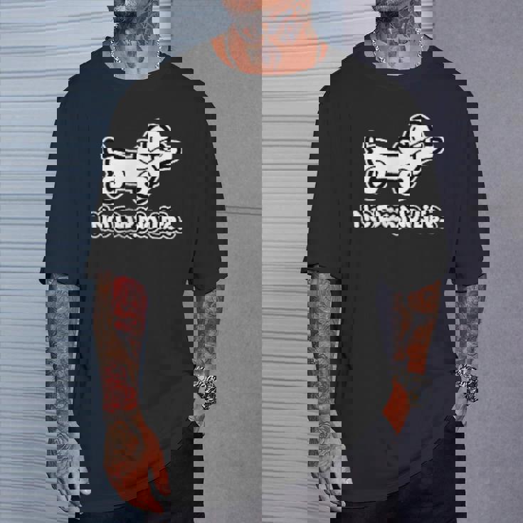 ノー ダックス ノー ライフ No Daxno Life 胸＆バックプリント Tシャツ 彼への贈り物