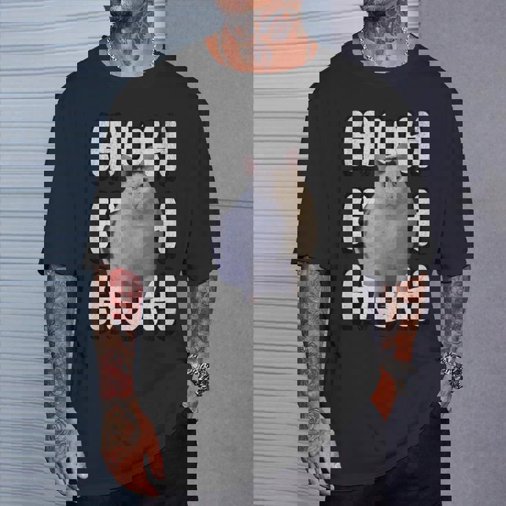 ハァッ 猫ミーム 人気 インターネットミーム Cat Day クリスマス Tシャツ 彼への贈り物