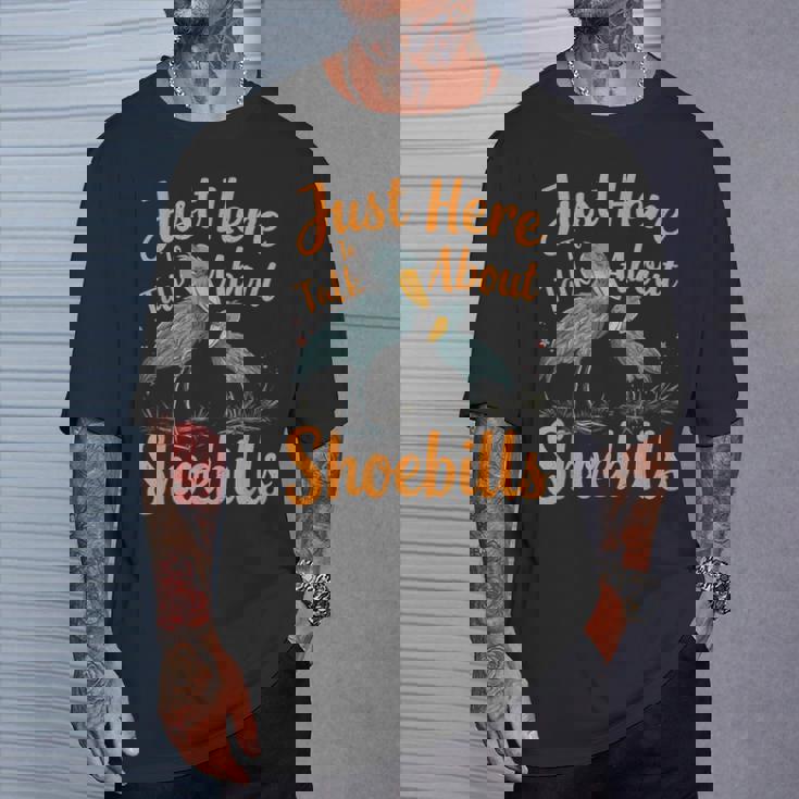 ハシビロコウについて話すだけ Tシャツ 彼への贈り物