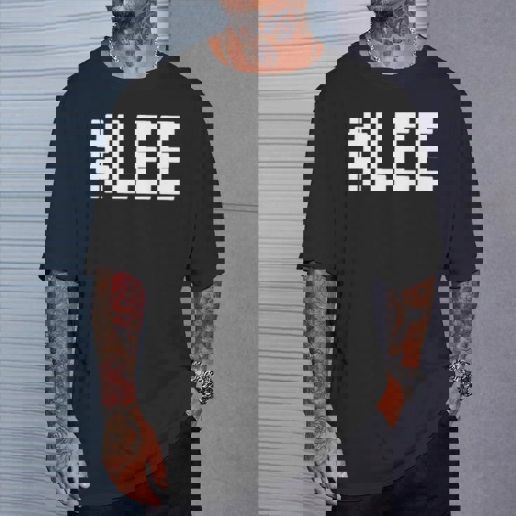 ハッシュタグ Lee ネームシャツ Lee 長袖tシャツ Tシャツ 彼への贈り物