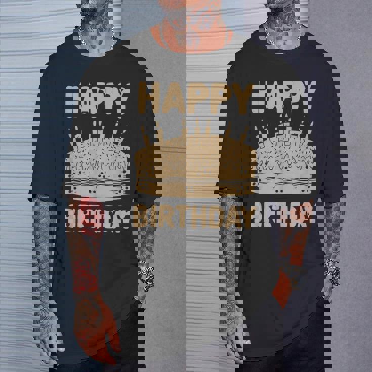 ハッピーバースデー-バースデーファニー Tシャツ 彼への贈り物