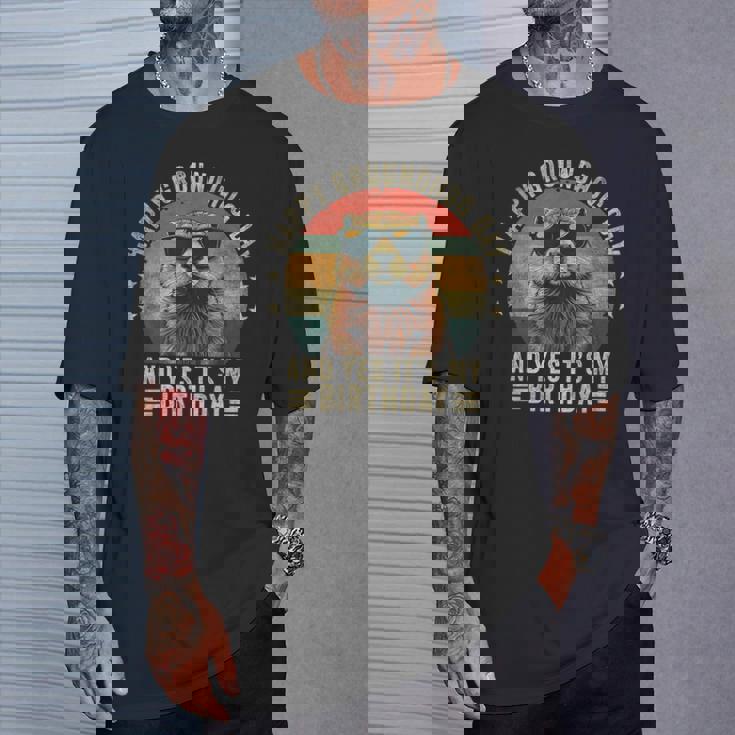 ハッピーマーモットの日、誕生日、クールなマーモット Tシャツ 彼への贈り物