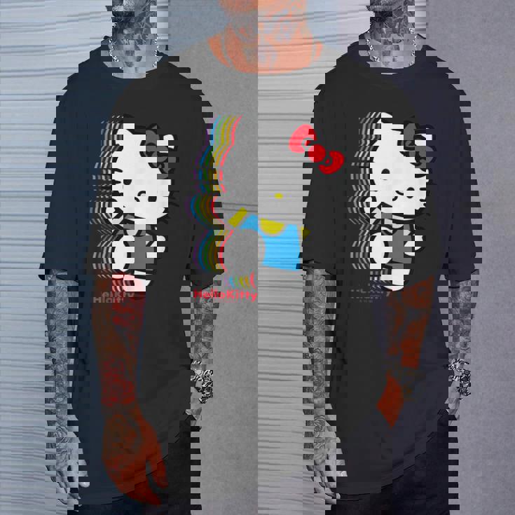 ハローキティ Usデザイン カラフル Tシャツ 彼への贈り物