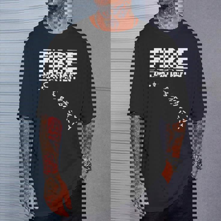 ハワイ 消防士 救助隊 制服 デューティー Tシャツ 彼への贈り物