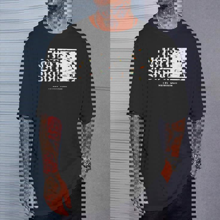 ハワイ諸島 ノースショア ハレイワ サーファー Tシャツ 彼への贈り物