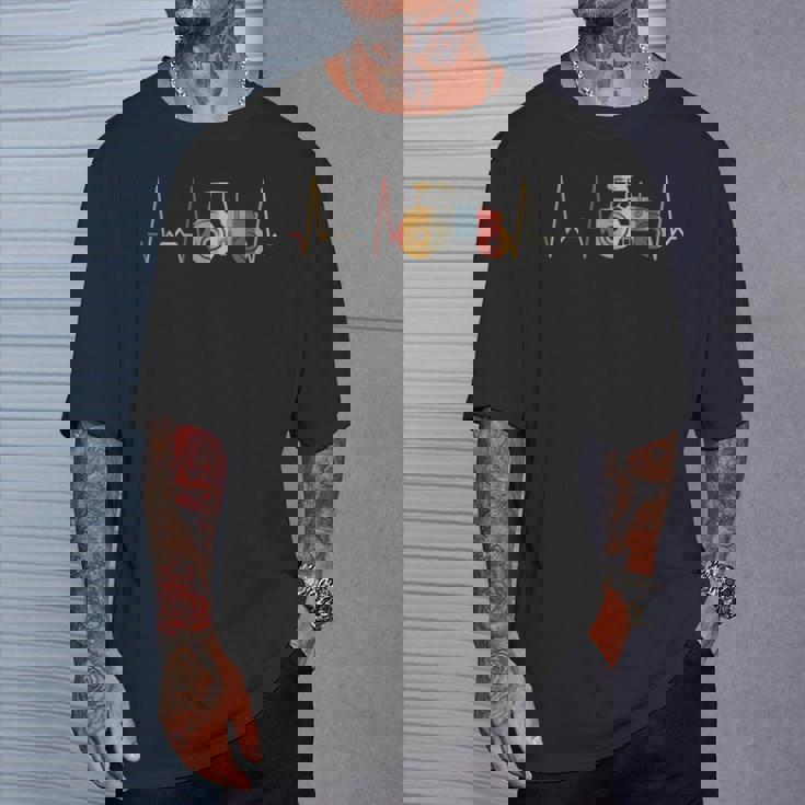 ハートビートトラクター Tシャツ 彼への贈り物