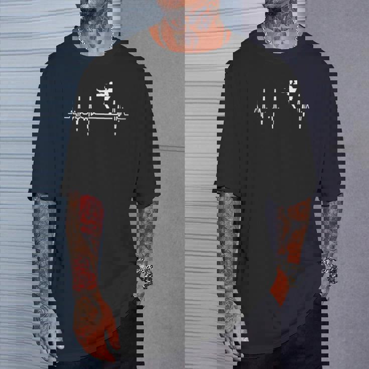 ハートライン・キックボクシング 格闘家パルスライン Tシャツ 彼への贈り物