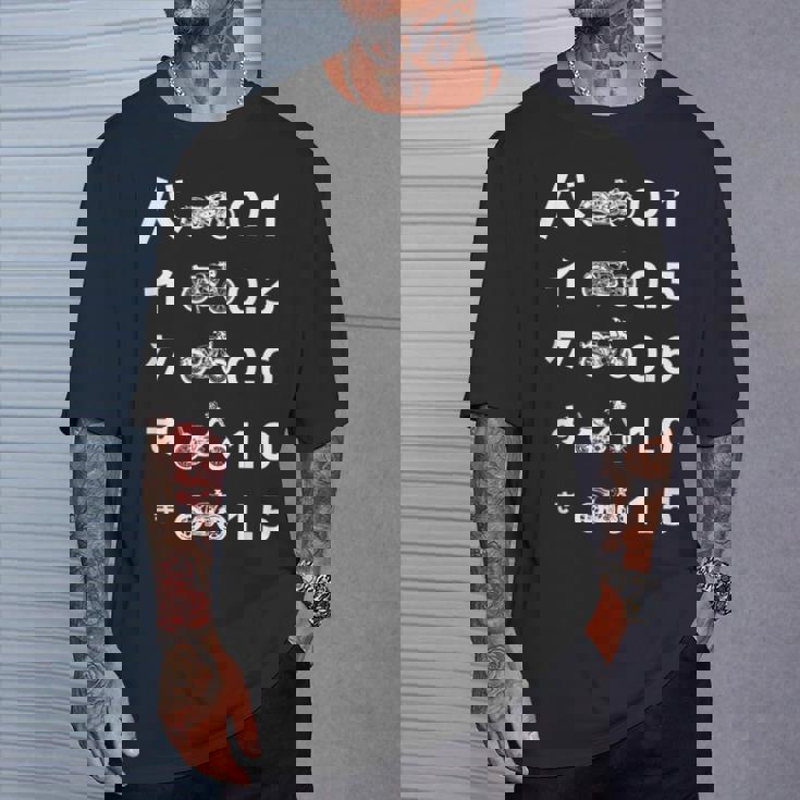 バイク おもしろtシャツ 光学テスト おもしろバイク メンズ オートバイ ツーリング 原付 オリジナル服 Tシャツ 彼への贈り物