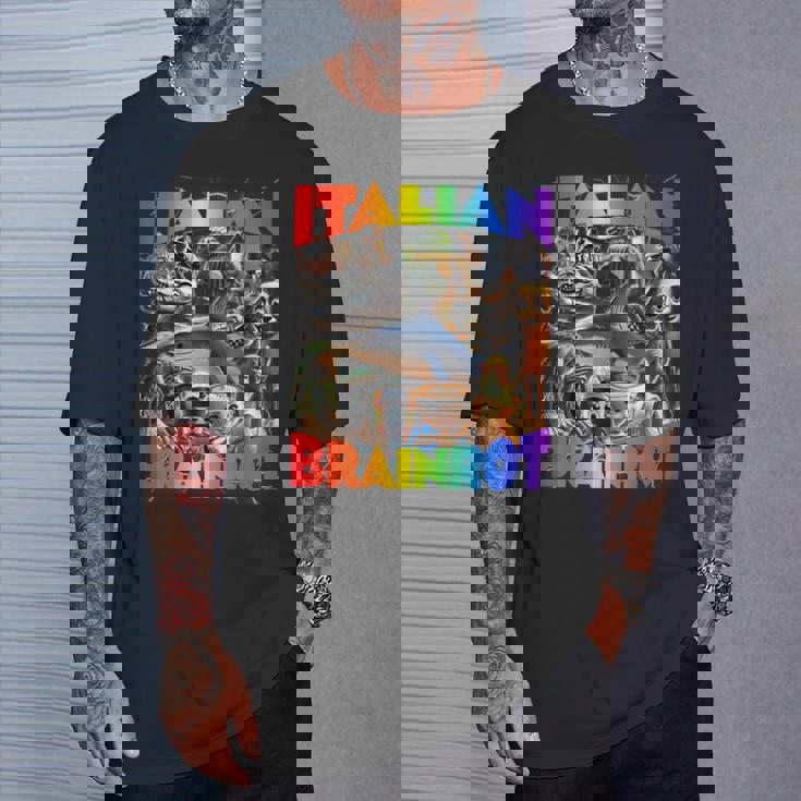 バイラルイタリアンブレインロットミーム-イタリアンブレインロット。 Tシャツ 彼への贈り物