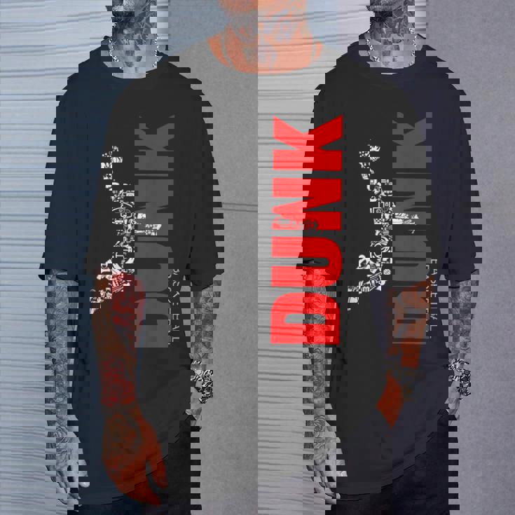 バスケットボール愛好家のための伝説のバスケットボールスラムダンク Tシャツ 彼への贈り物