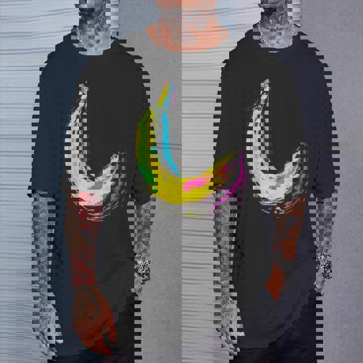 バナナ フルーツ モチーフ イラスト アート バナナ Tシャツ 彼への贈り物