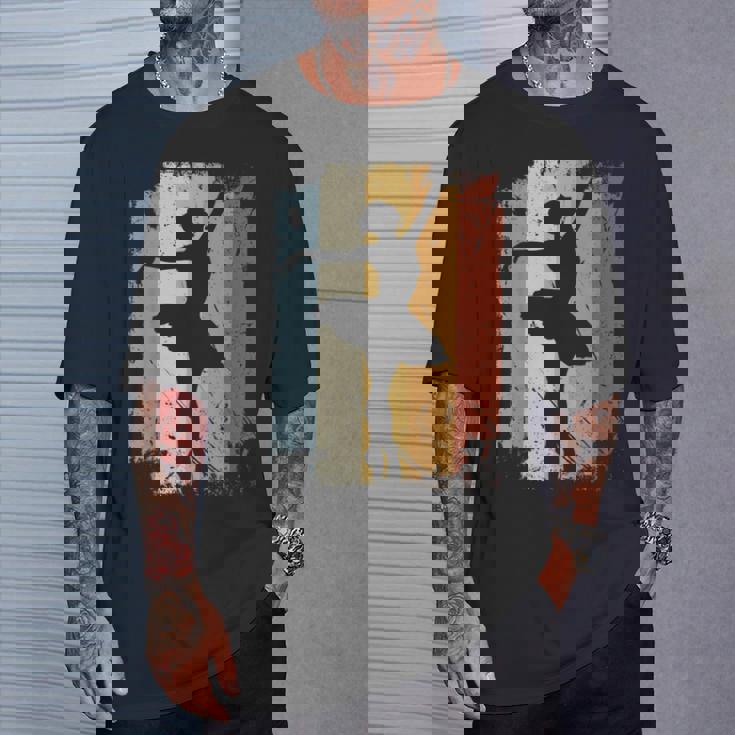 バレエダンスダンスバレリーナシューズ En Pointe ヴィンテージレトロ Tシャツ 彼への贈り物