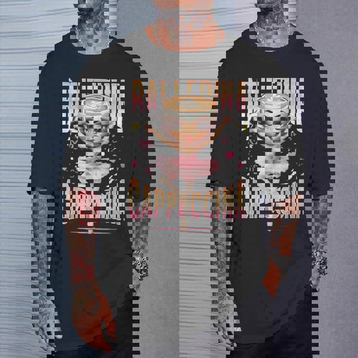 バレリーナ カプチーナ イタリアン ブレイン ロート ファニー カプチーノ ミーム Tシャツ 彼への贈り物