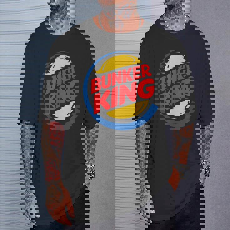 バンカーキング パロディ ファニー アンチトランプ Tシャツ 彼への贈り物