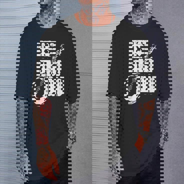 バンジョーパパ バンジョーインストラクター カントリーミュージック 父の日 Tシャツ 彼への贈り物