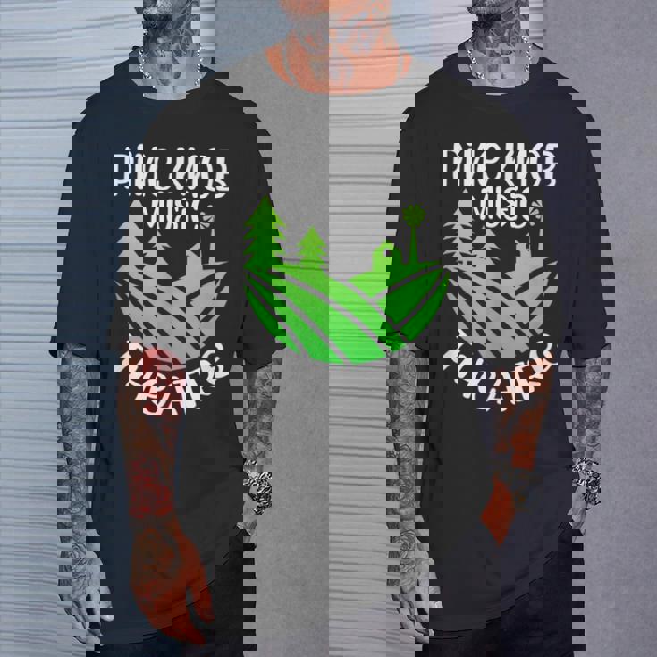 パインノブ 音楽 劇場 ミュージシャン ミュージカル Tシャツ 彼への贈り物