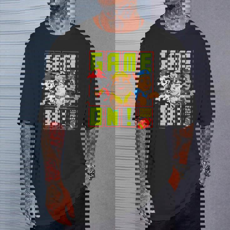 パウパトロール フットボールチーム パウゲームオン Tシャツ 彼への贈り物