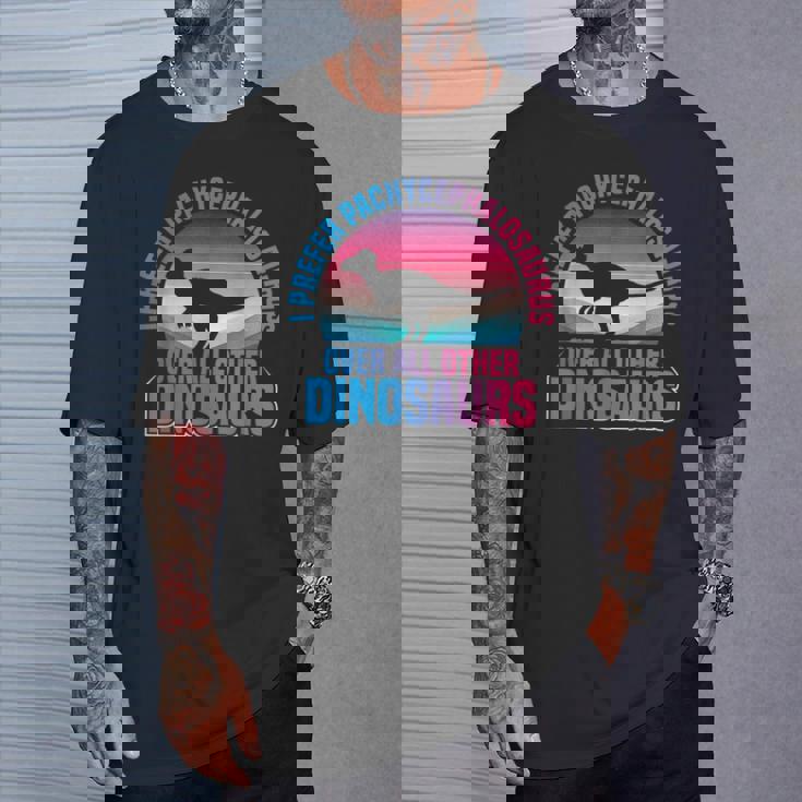 パキケファロサウルス ぬいぐるみ 恐竜 古生物学者 Tシャツ 彼への贈り物