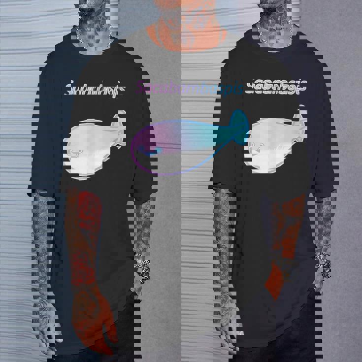 パステルカラーのサカバンバスピス おもしろ ネタ かわいい プレセント Tシャツ 彼への贈り物