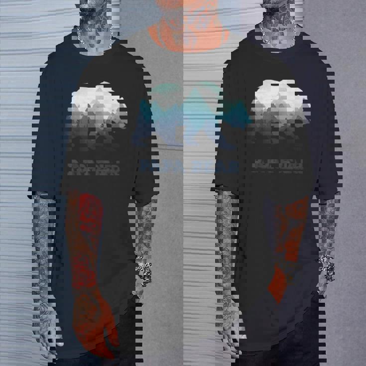 パパベア 野生動物 父の日ギフト お父さんやお父さんへのギフト Tシャツ 彼への贈り物