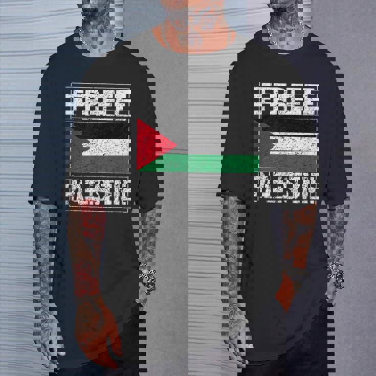 パレスチナの国旗 パレスチナが好きです Tシャツ 彼への贈り物