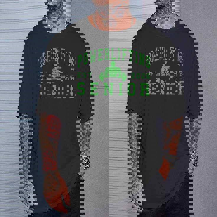 パワーリフティング シニアナイト パワーリフティング 2026 卒業 34 Tシャツ 彼への贈り物