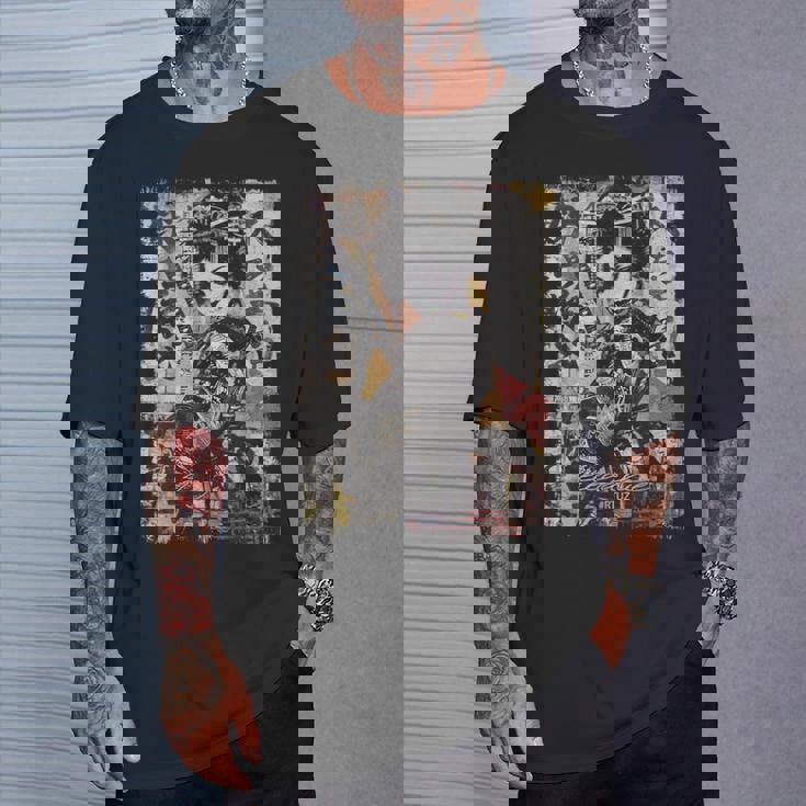 ヒップホップ Y2k ヴィンテージ ヒップスター エッジの効いたアーバン ストリートウェア 芸者 Tシャツ 彼への贈り物