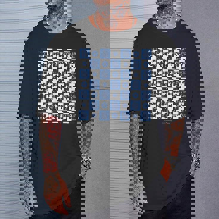 ヒョウタンツギ 和柄市松模様 Ctezuka Productions Tシャツ 彼への贈り物