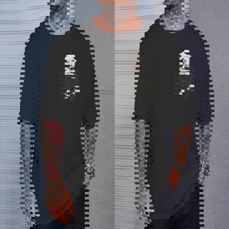 ビションフリーゼ愛好家のためのポケットに入った面白いビションフリーゼ Tシャツ 彼への贈り物