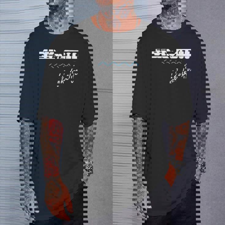 ビッグ・ウェーブ-シードゥー・レイク・ライフ Tシャツ 彼への贈り物