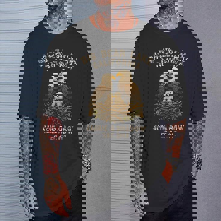 ビッグ・ベアー・レイク・カリフォルニア・イーグルスジャッキー・アンド・シャドウ Tシャツ 彼への贈り物