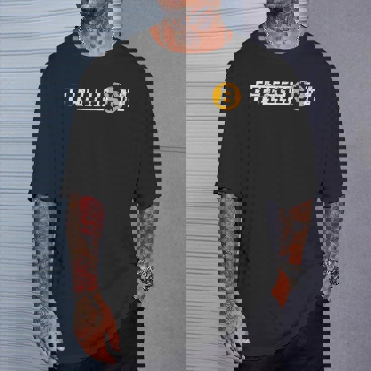ビットコイン フリーダム 暗号通貨 Btc フリーダム ミリオネア リッチ Tシャツ 彼への贈り物