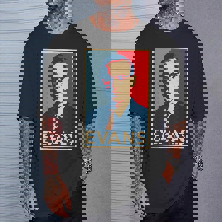 ビル・エヴァンス・ホープ ポスター グレート・オブ・ジャズ・ヒストリー Tシャツ 彼への贈り物