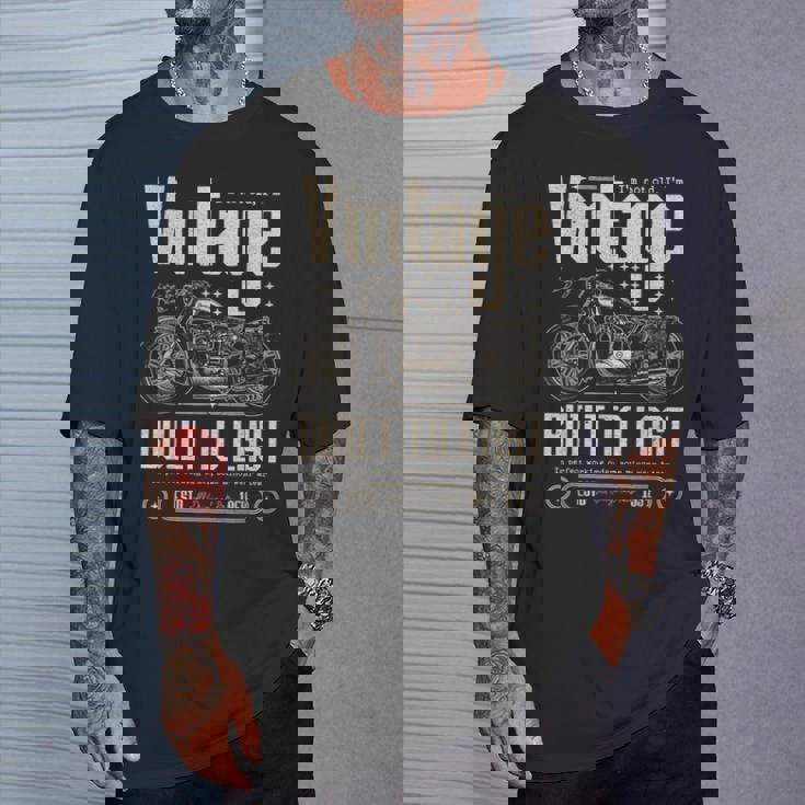 ビンテージ バイク バイカー バイクの誕生日 1954 年生まれ Tシャツ 彼への贈り物