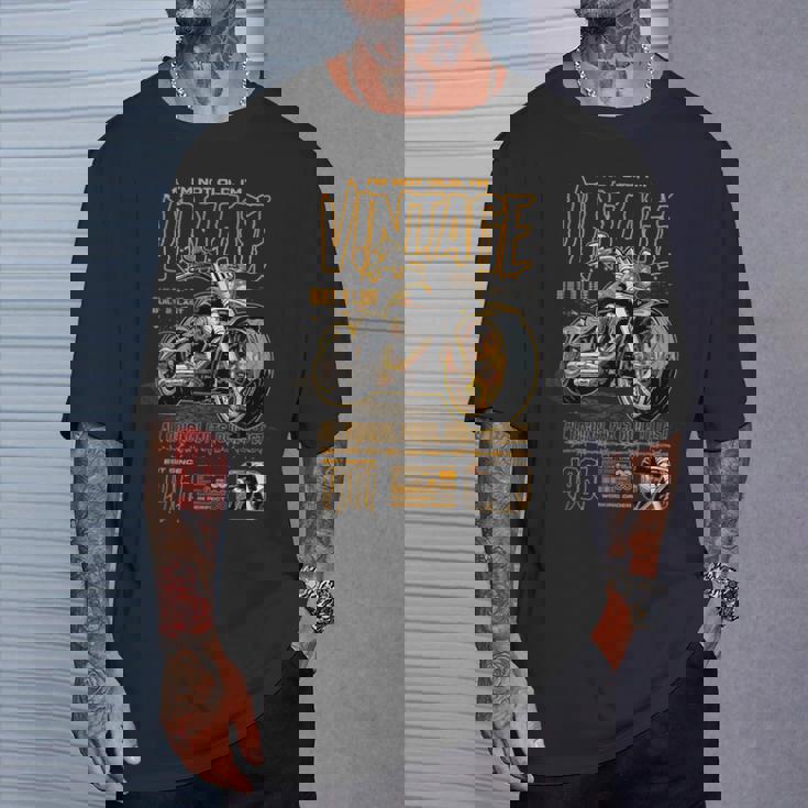 ビンテージ バイク バイカー バイクの誕生日 1961 年生まれ Tシャツ 彼への贈り物