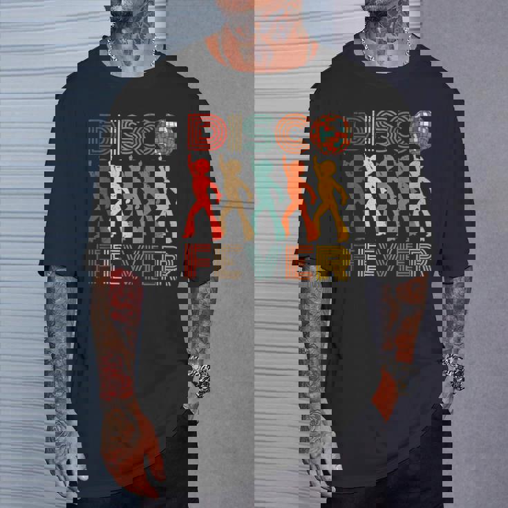 ビンテージ レトロ ディスコ フィーバー 70 年代 80 年代のファミリー パーティー ダンス テーマ Tシャツ 彼への贈り物