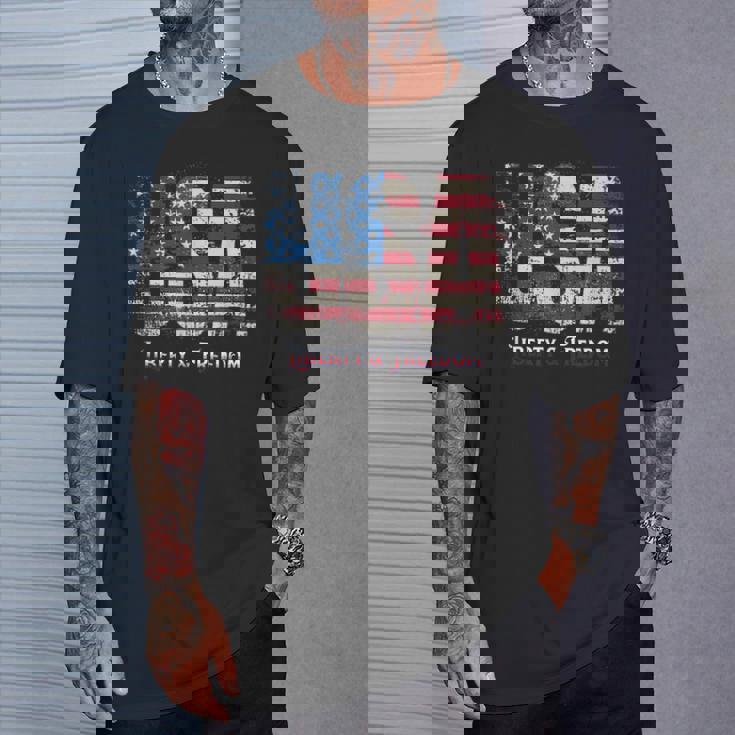 ビンテージ 愛国心あふれるアメリカ国旗 Usa メンズ レディース キッズ ギフト Tシャツ 彼への贈り物