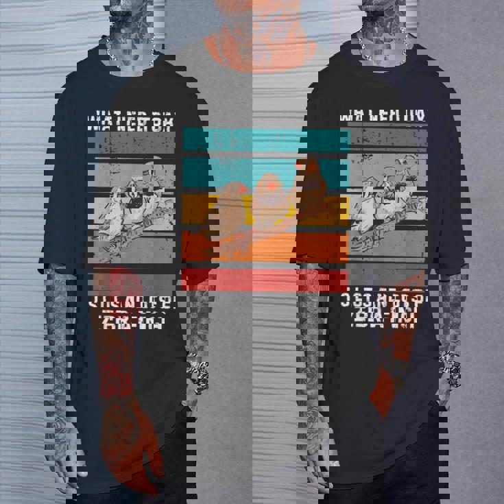 ビンテージ今日必要なのはキンカチョウがたくさん Tシャツ 彼への贈り物