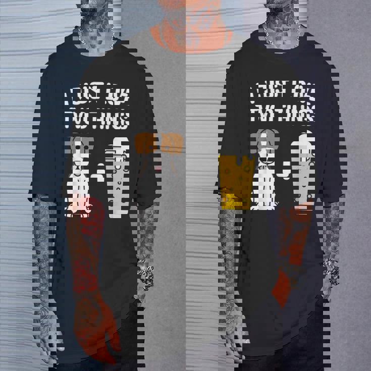 ビールジャック・ラッセル・テリア犬 Tシャツ 彼への贈り物