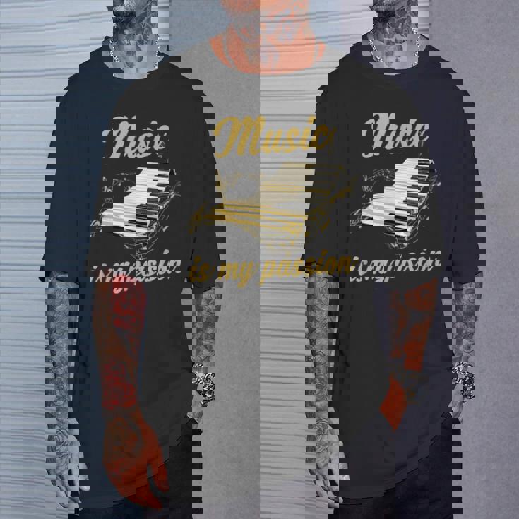 ピアノ鍵盤 Tシャツ 彼への贈り物