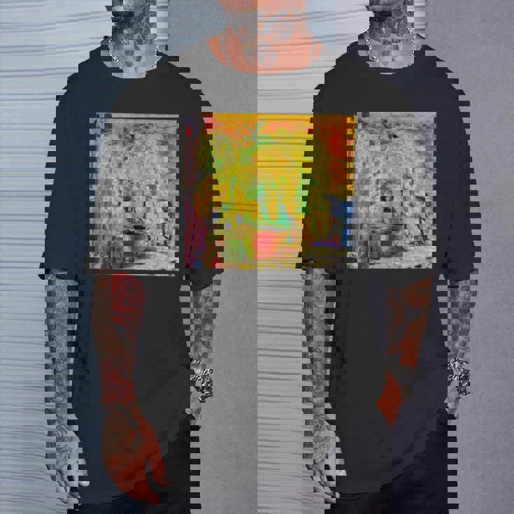 ピエール・ボナール作 ミモザの束 1945 Tシャツ 彼への贈り物