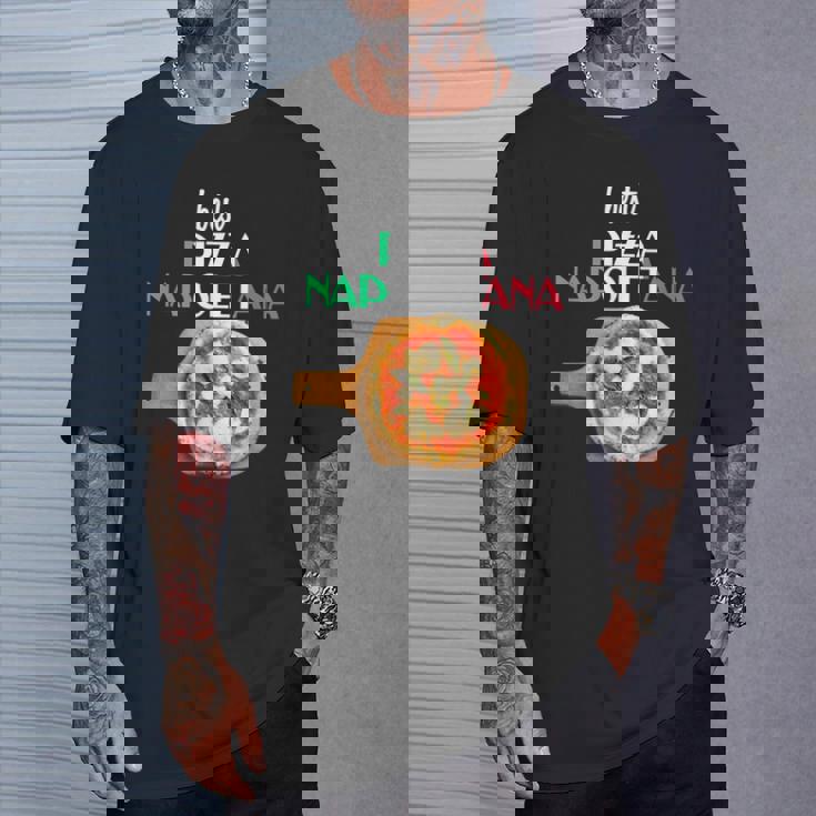 ピザ ナポレターナ イタリア ナポリ ピザ マルゲリータ Tシャツ 彼への贈り物