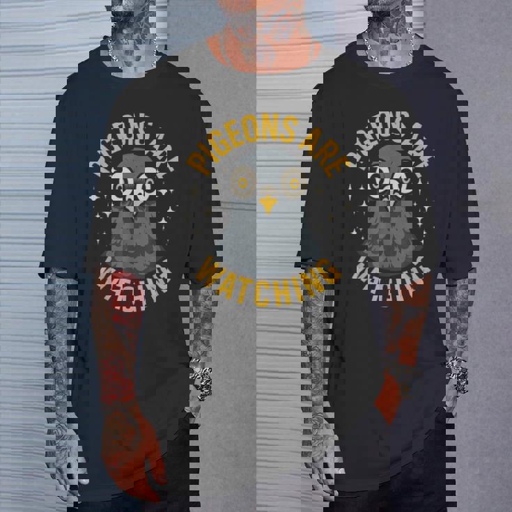 ピジョン 恋人 アーバン 鳥 生活 シティ 野生動物 パンくず バンディット Tシャツ 彼への贈り物