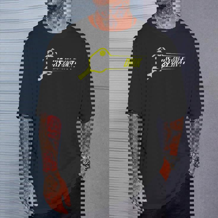 ピックルボールシャツ、 Just Dink It Pickleball メンズ レディース Tシャツ 彼への贈り物