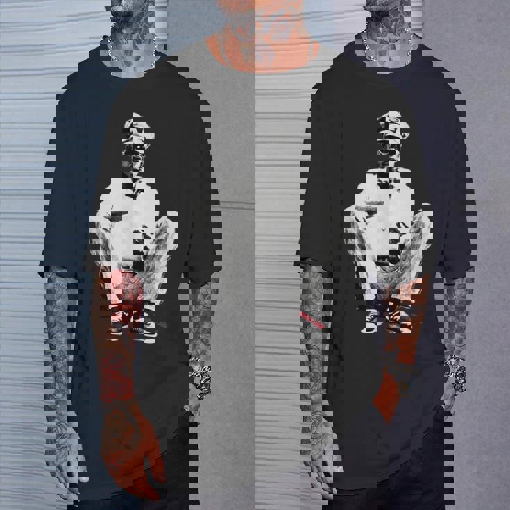 ピーター・トッシュ 座っている写真 リー・ジャフィー Tシャツ 彼への贈り物