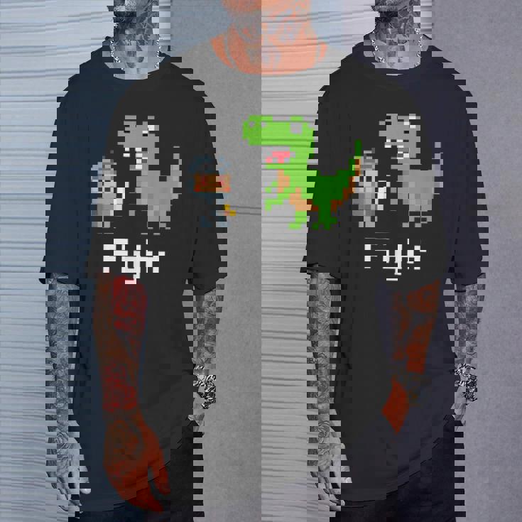 ファイト Rpg ゲーム ドット絵 モンスター 勇者 かわいい Tシャツ 彼への贈り物